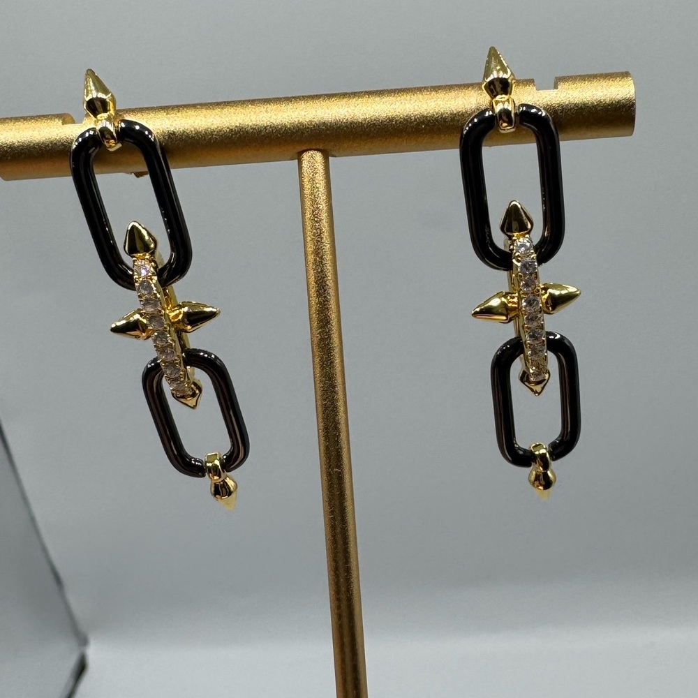 Titan Dangle Earrings - Picture 7 of 11